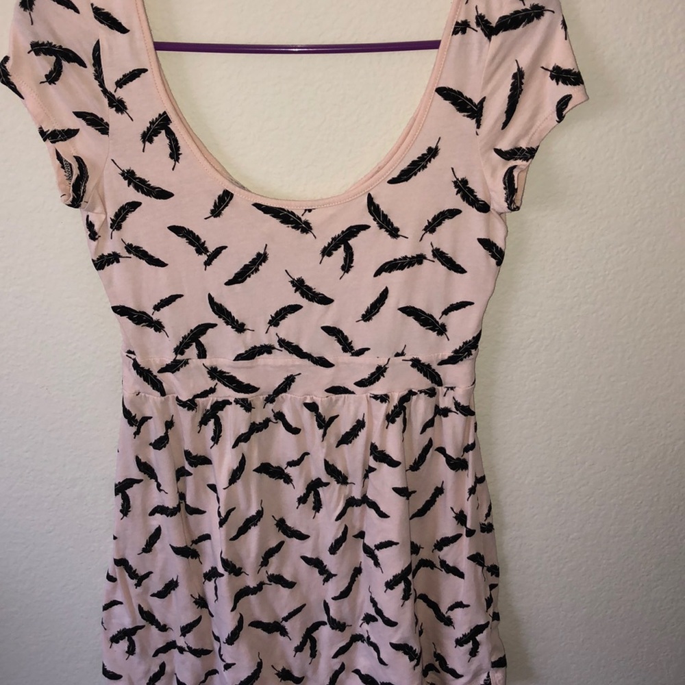Baby pink dress